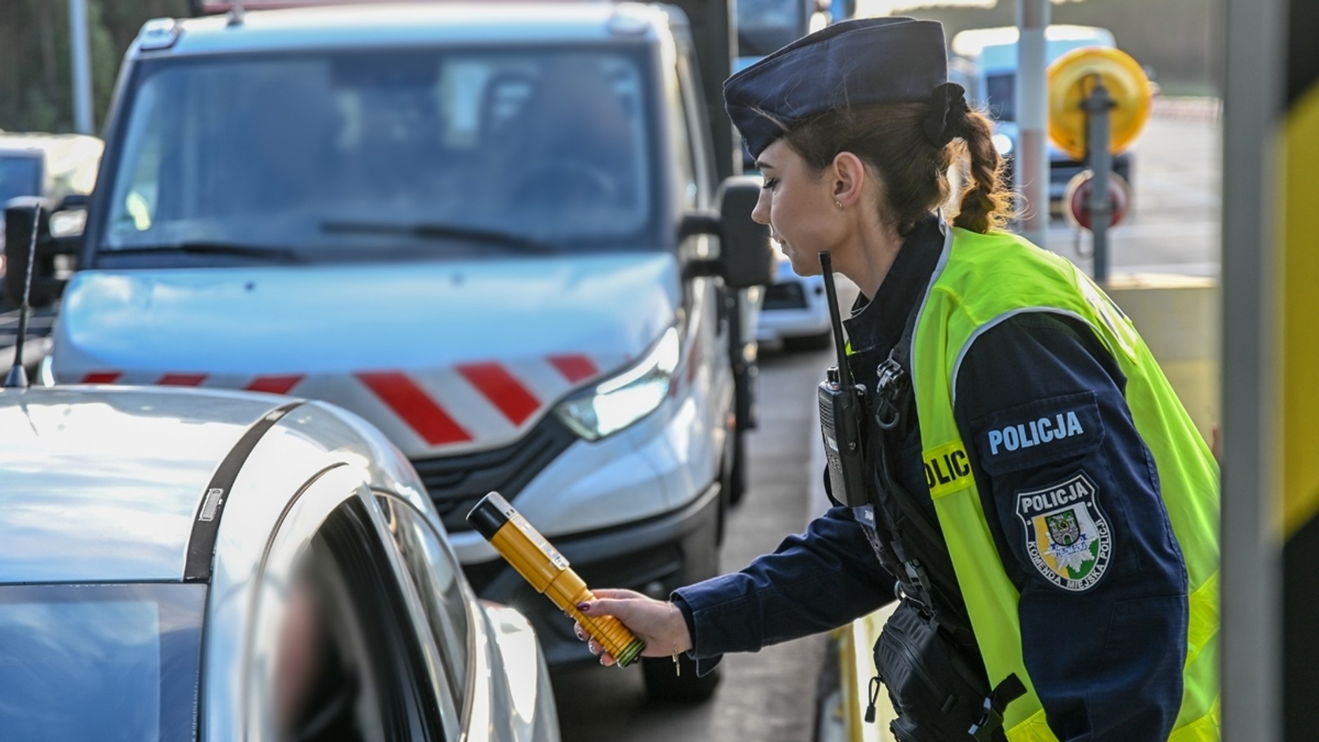 Kontrola trzeźwości na A2