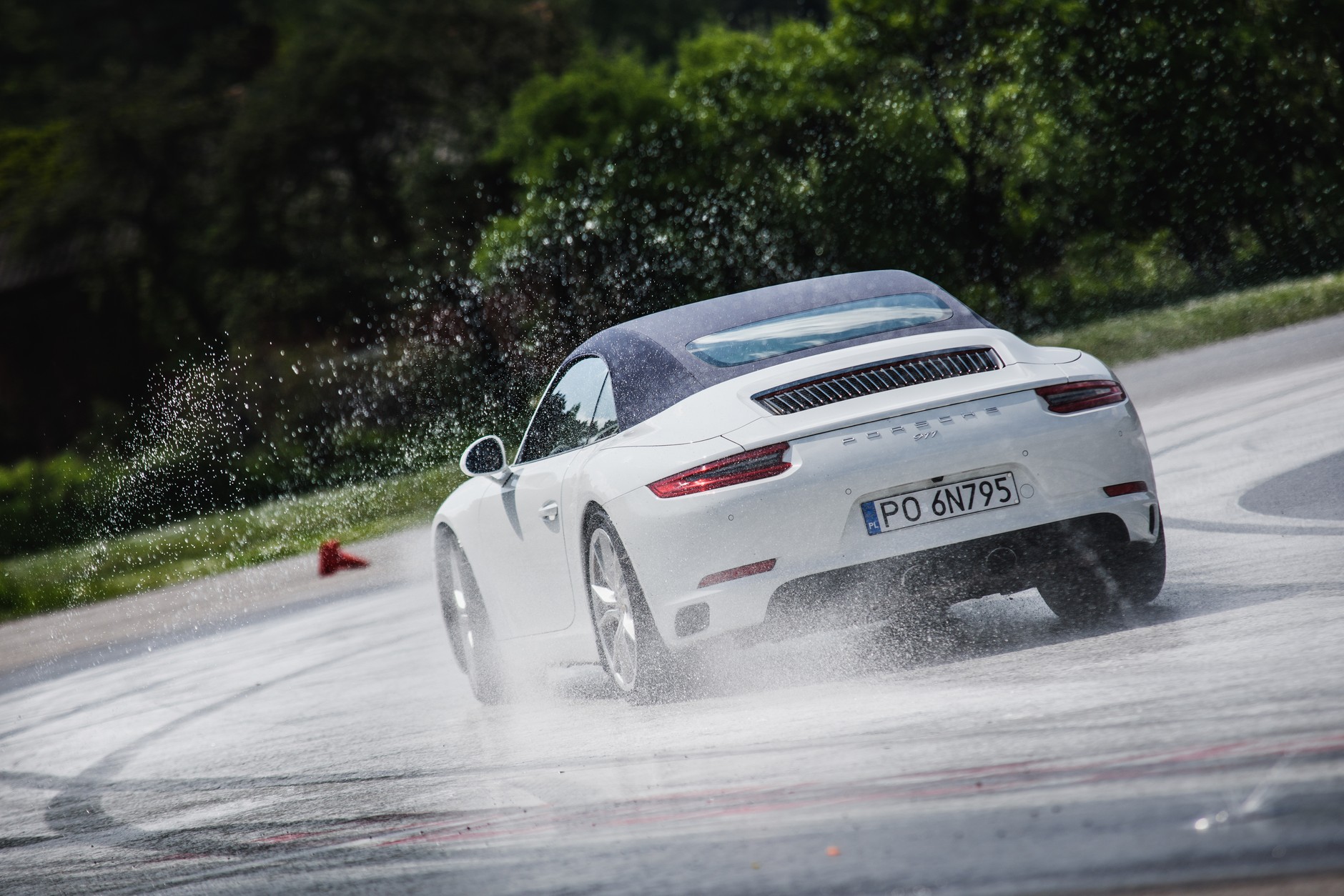 Porsche 911 testy na Torze Kielce