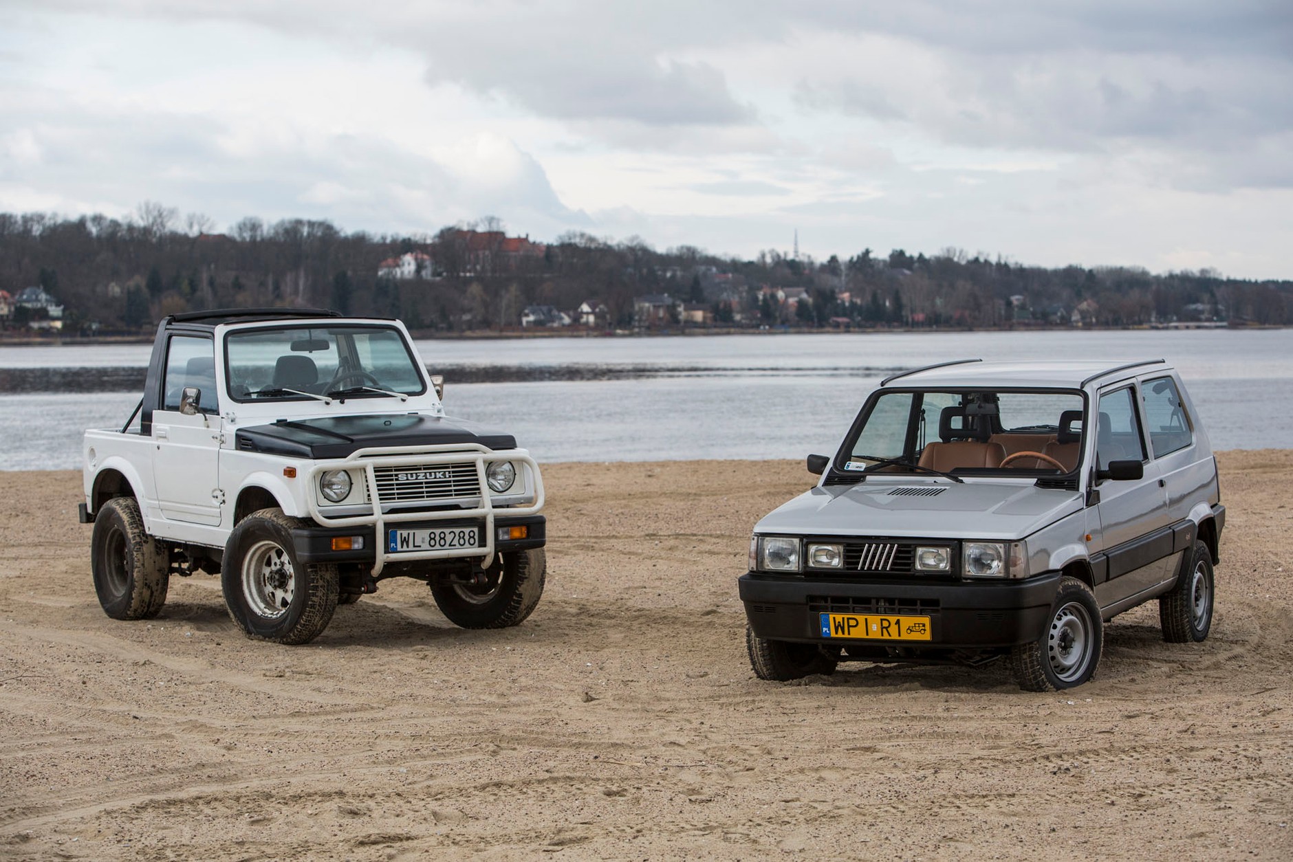 Fiat Panda 4x4 kontra Suzuki SJ 413