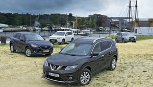 Porównanie: Nissan X-Trail walczy z Mazdą CX-5, Mitsubishi Outlanderem i Subaru Foresterem