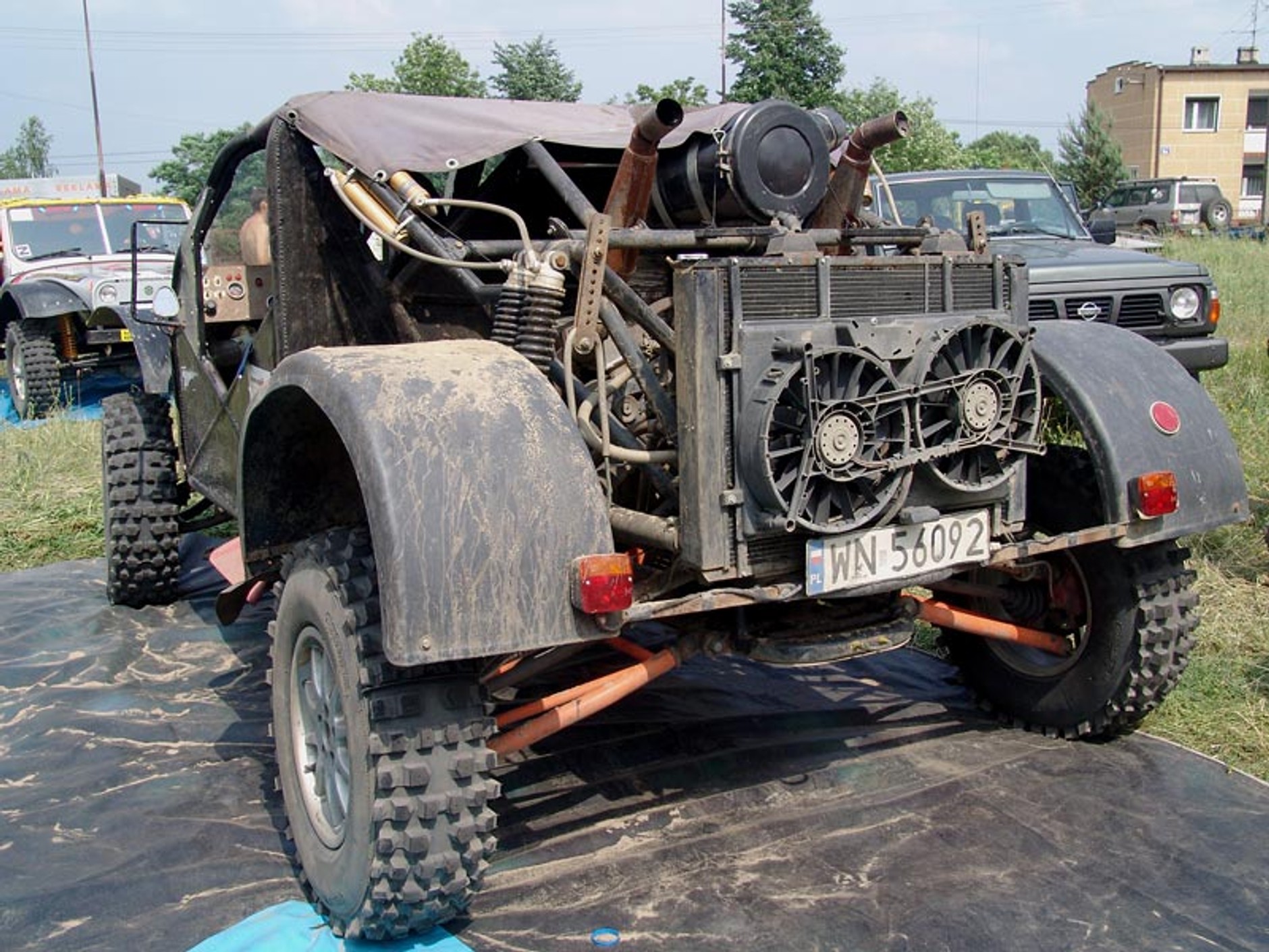 Polskie Safari 2007: w upale i piasku (fotogaleria)