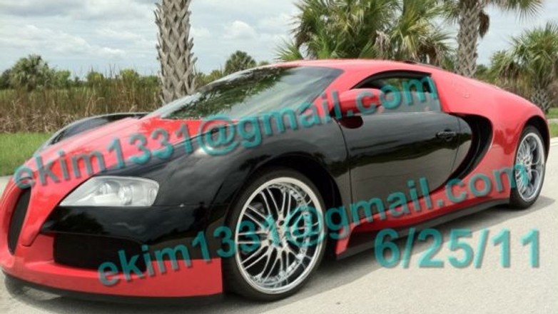 Bugatti Veyron przerobiony z Forda Cougar