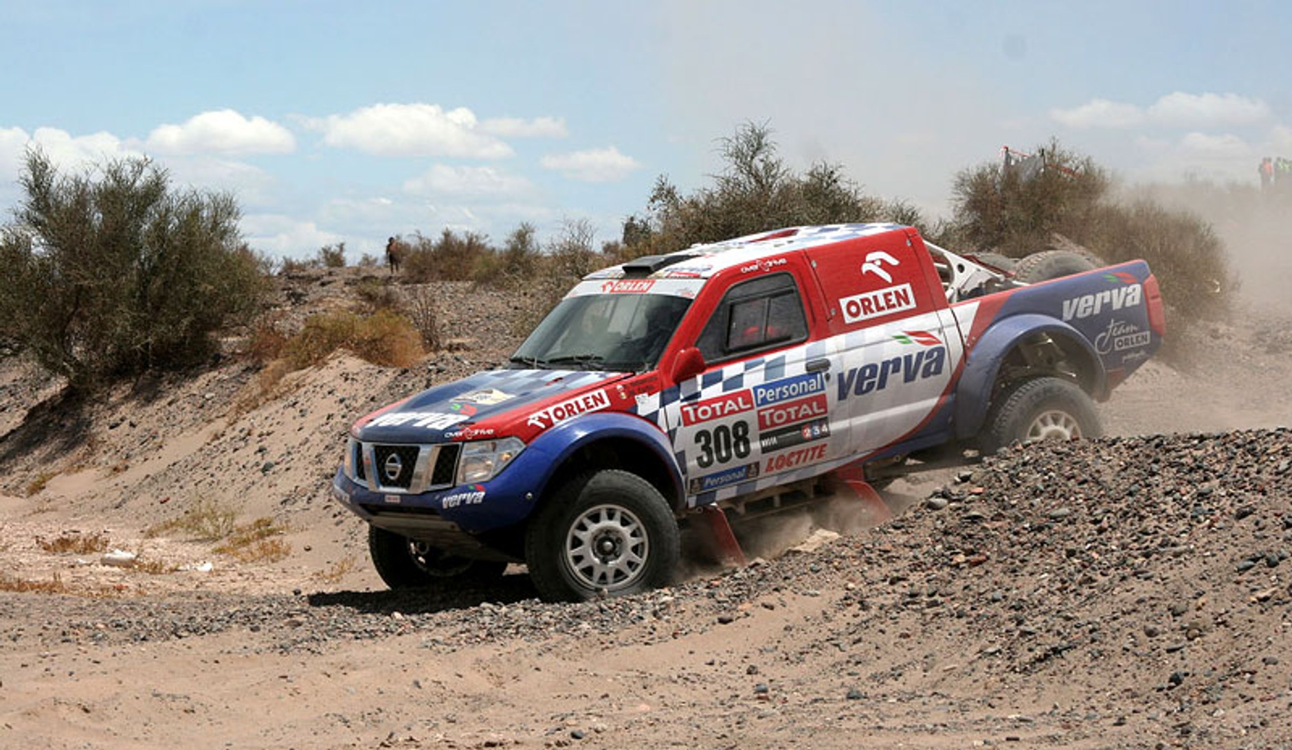 Rajd Dakar 2010: Przygoński 8. (8. etap na żywo, klasyfikacja, foto - Willy Weyens)