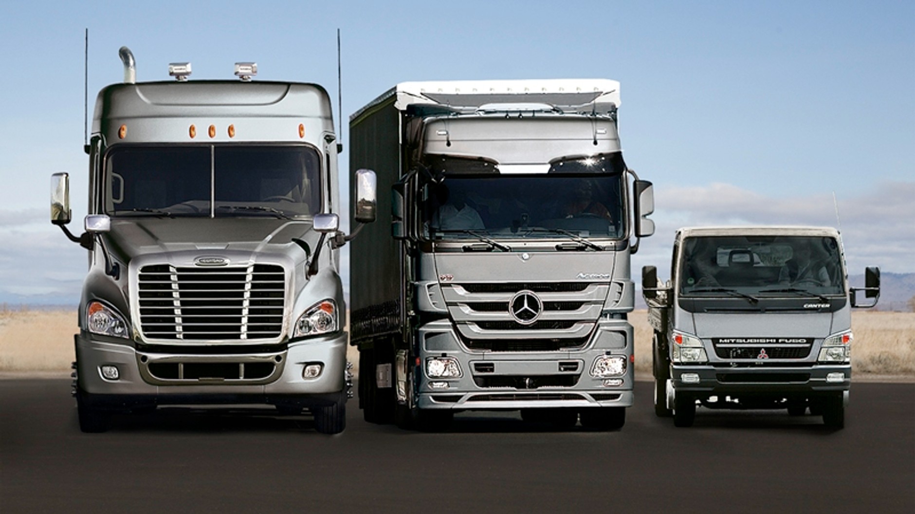 Amerykańskie ciężarówki Mercedesa to fascynujące maszyny