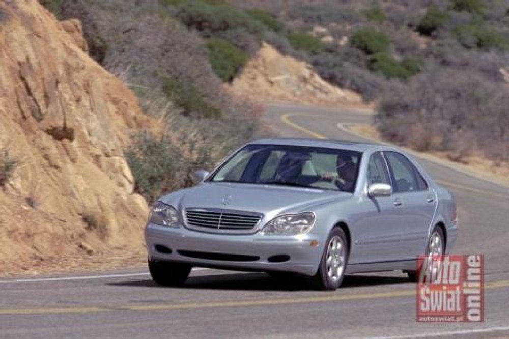 Mercedes S 430 i Lexus LS 430 - Oryginał i... oryginał?