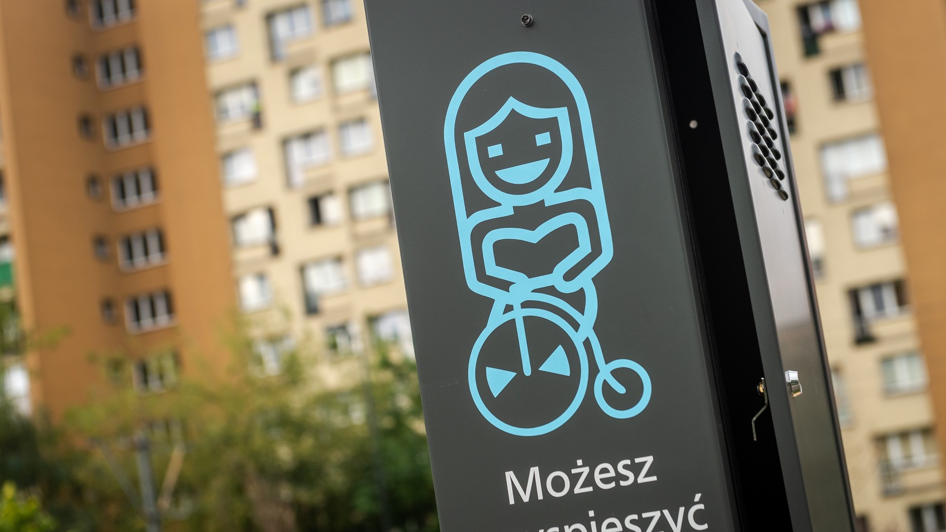 Warszawski "totem" z syrenką