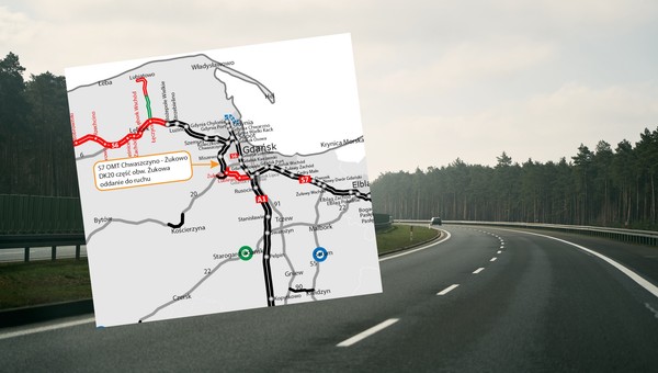 Udostępniono pierwszy odcinek Obwodnicy Metropolii Trójmiejskiej. Kierowcy odetchną