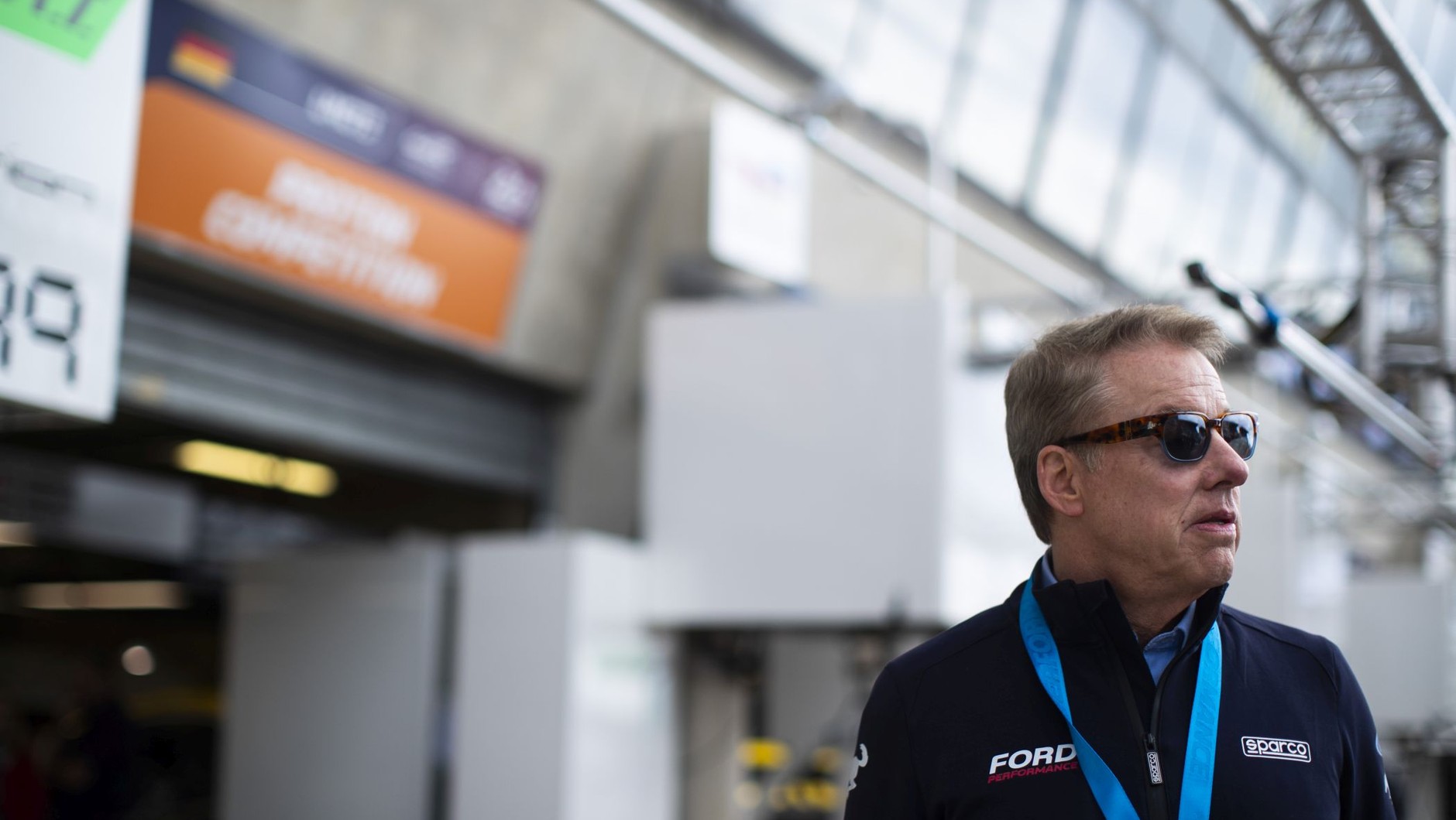 Bill Ford (wł. William Clay Ford Jr.) na wyścigu Le Mans