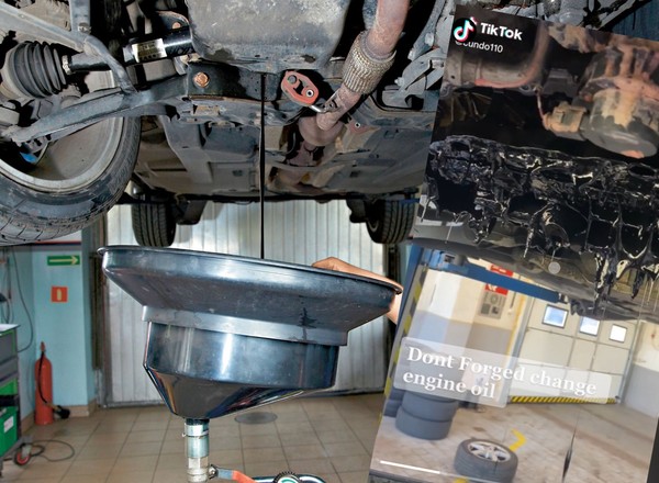 Przejechał 60 tys. km bez wymiany oleju, aż zapalił się "check engine"
