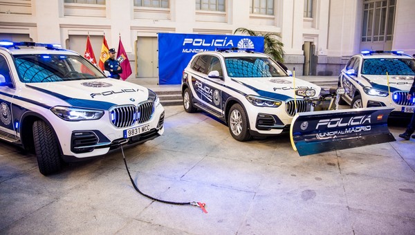 Nowe radiowozy hiszpańskiej policji miejskiej