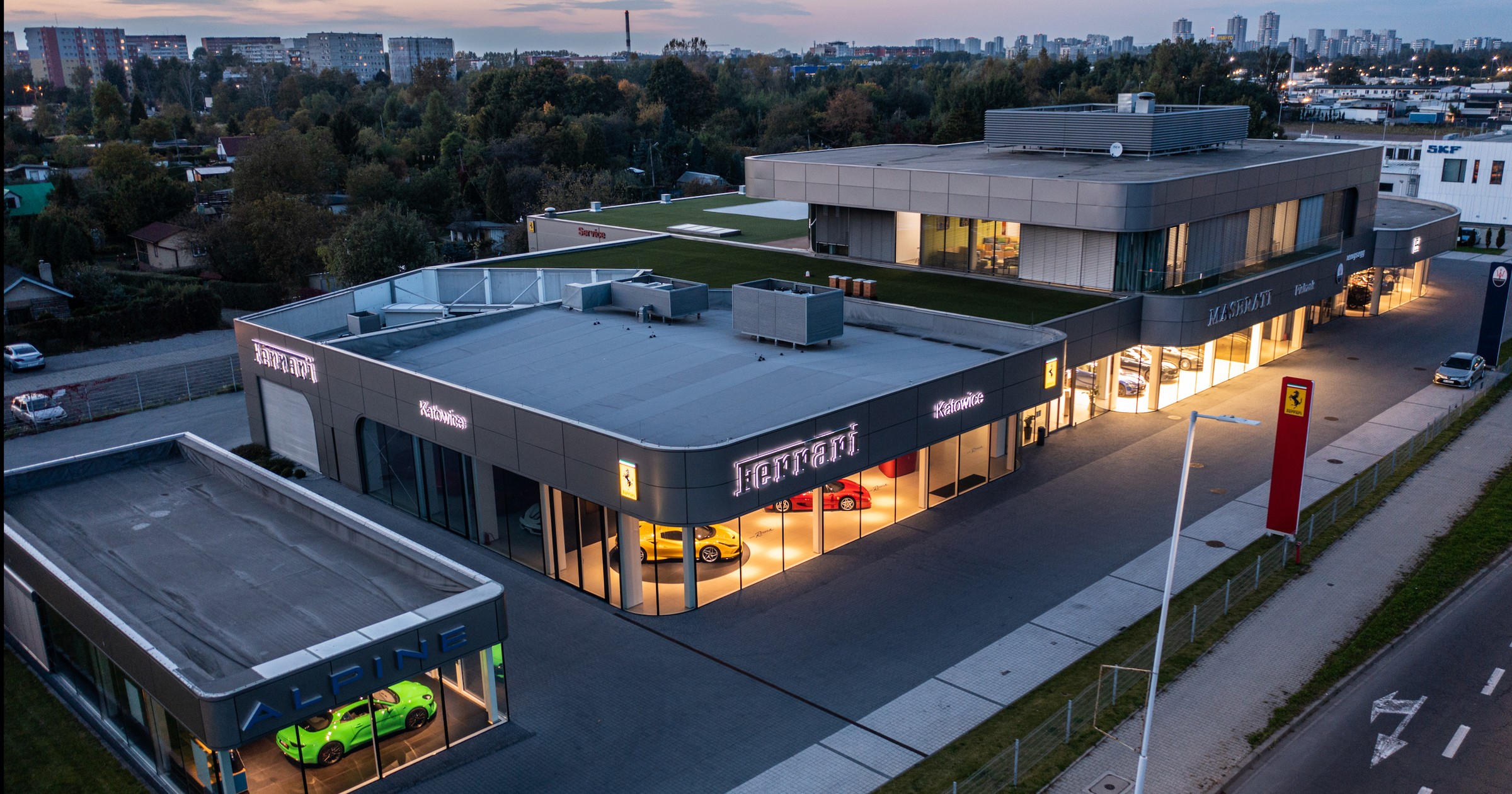 Katowicki salon Ferrari został wybrany najlepszym na świecie