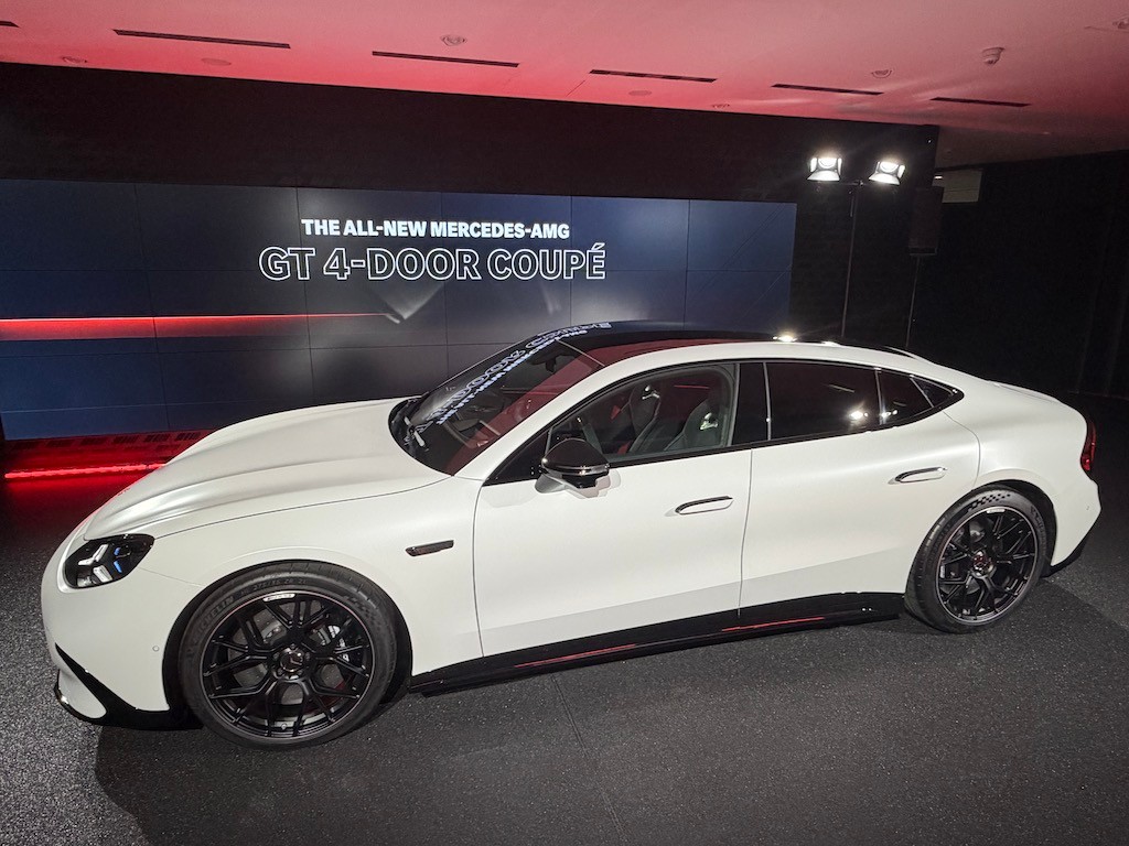 Nowy elektryczny Mercedes AMG GT 4-Door Coupe