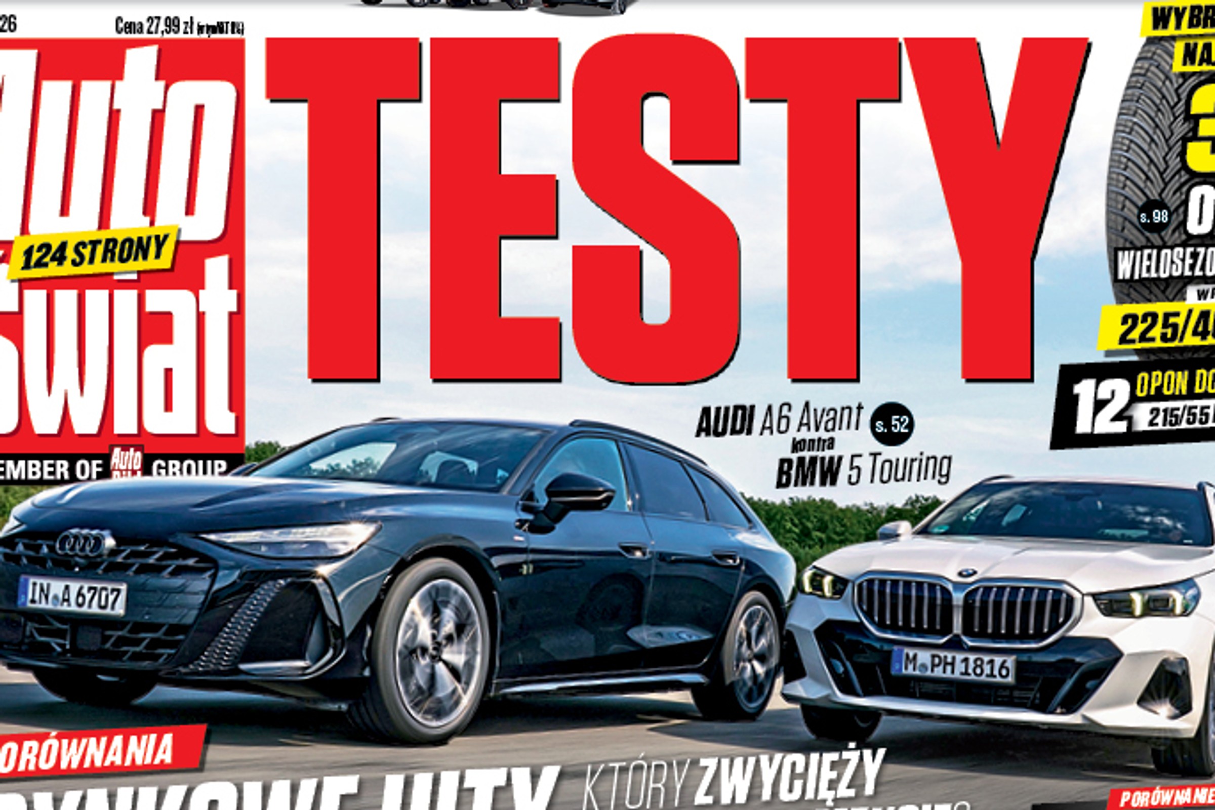 Nowy magazyn "Auto Świat Testy" już w sprzedaży