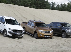 Pikapy na asfalcie i w terenie – porównanie Forda Rangera, Mitsubishi L200 i Nissana NP300 Navary