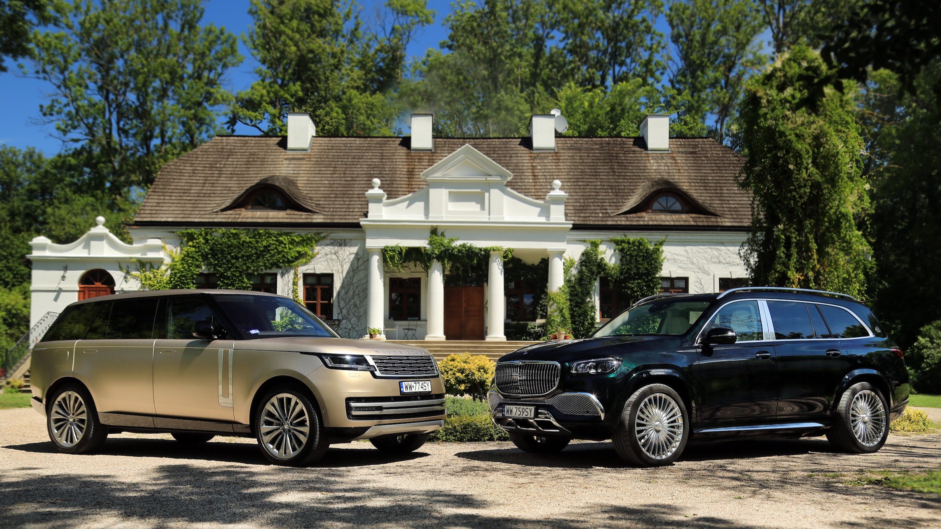 Range Rover LWB P530 First Edition i Mercedes-Maybach GLS 600