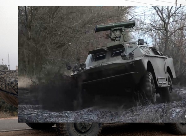 Ukraińskie BRDM 2 po modernizacji mają niszczyć rosyjskie czołgi