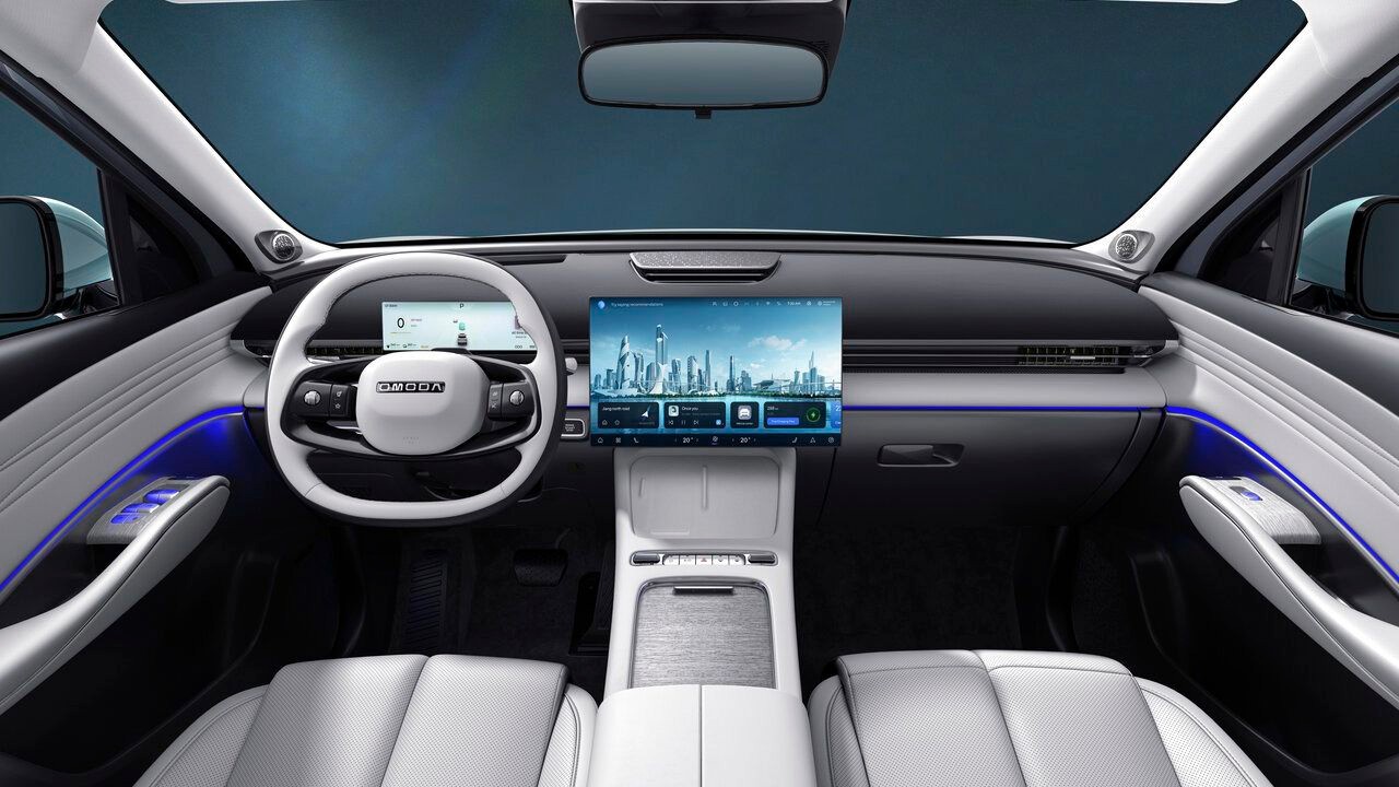 Środkowy ekran w Omodzie 7 jest przesuwny