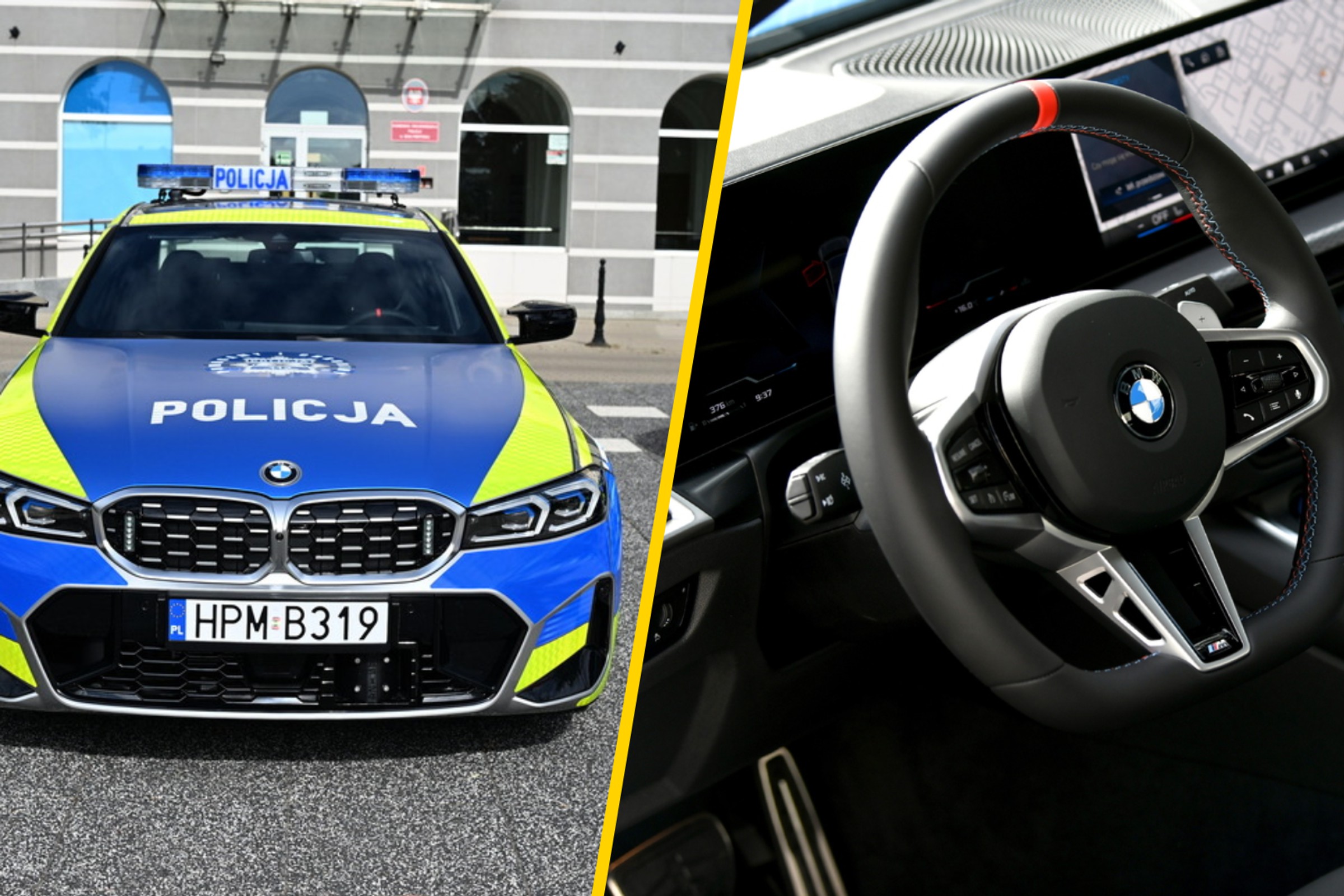 Policjanci dostali radiowozy, których im zazdroszczę. To nie jest zwykłe BMW serii 3