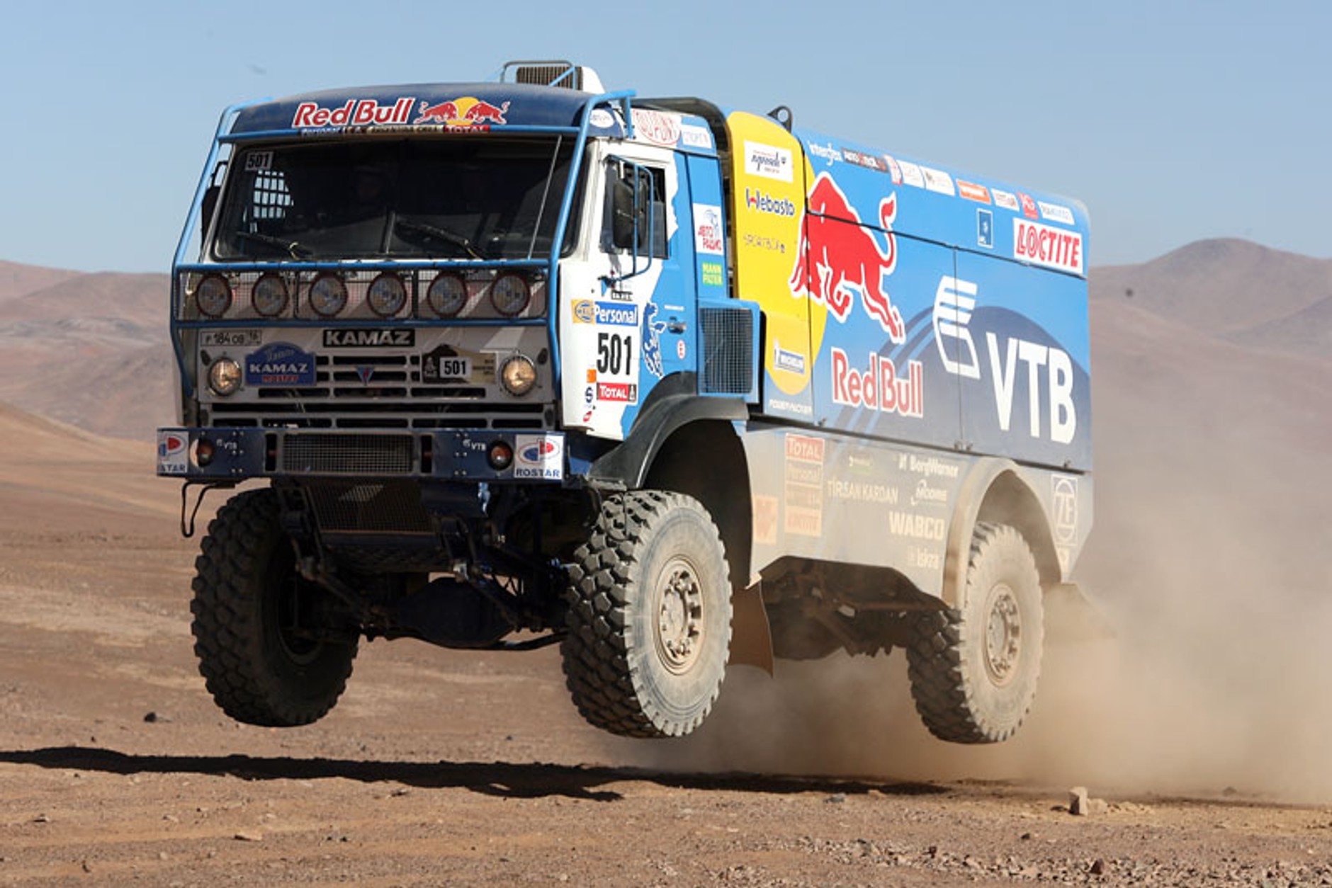 Rajd Dakar 2010: Przygoński goni najlepszych, pech Hołowczyca (9. etap na żywo, wyniki, foto)
