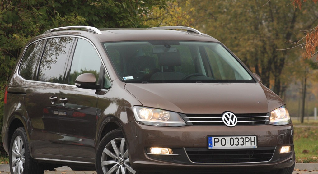 Sharan 2.0 TDI DSG Highline: VW przestał być sknerą