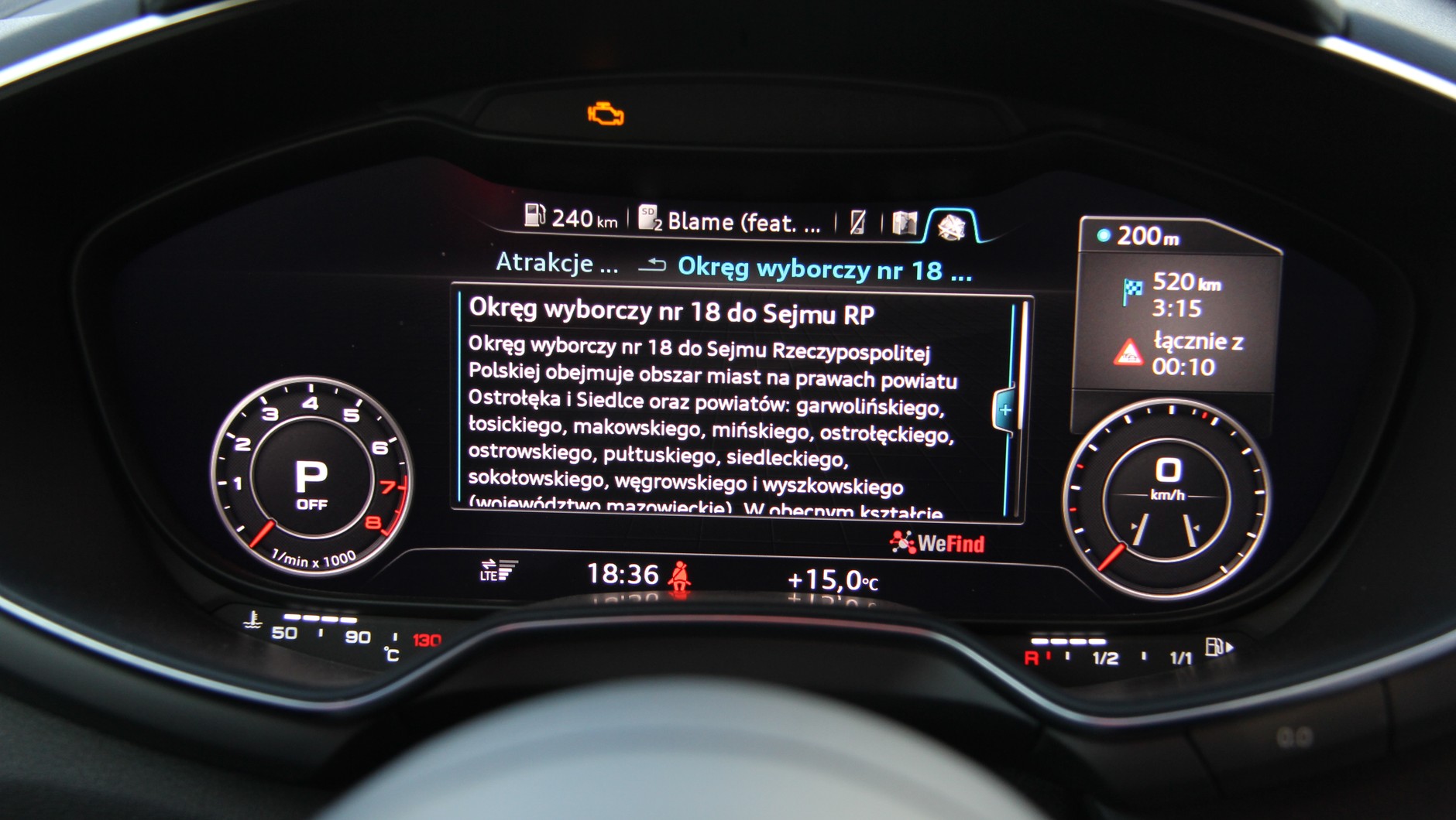 Audi connect - atrakcje turystyczne. Czy okręg wyborczy to dobry pomysł?