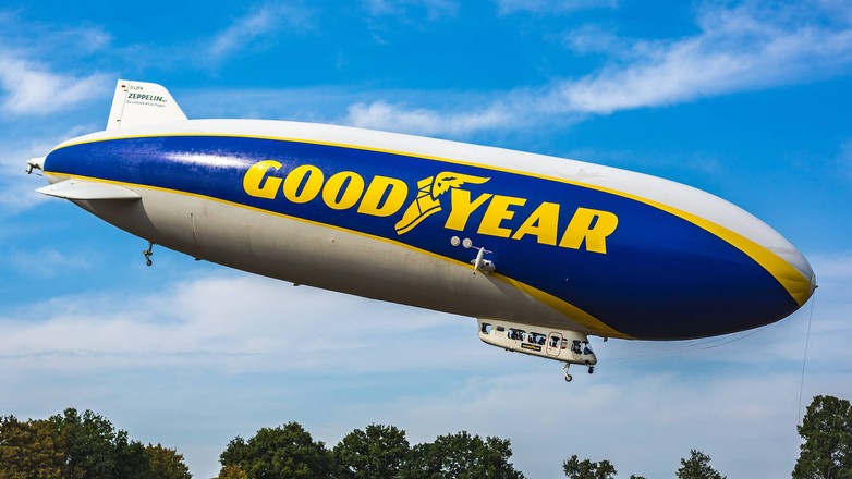 Sterowiec Goodyear Blimp zawita do Polski 1