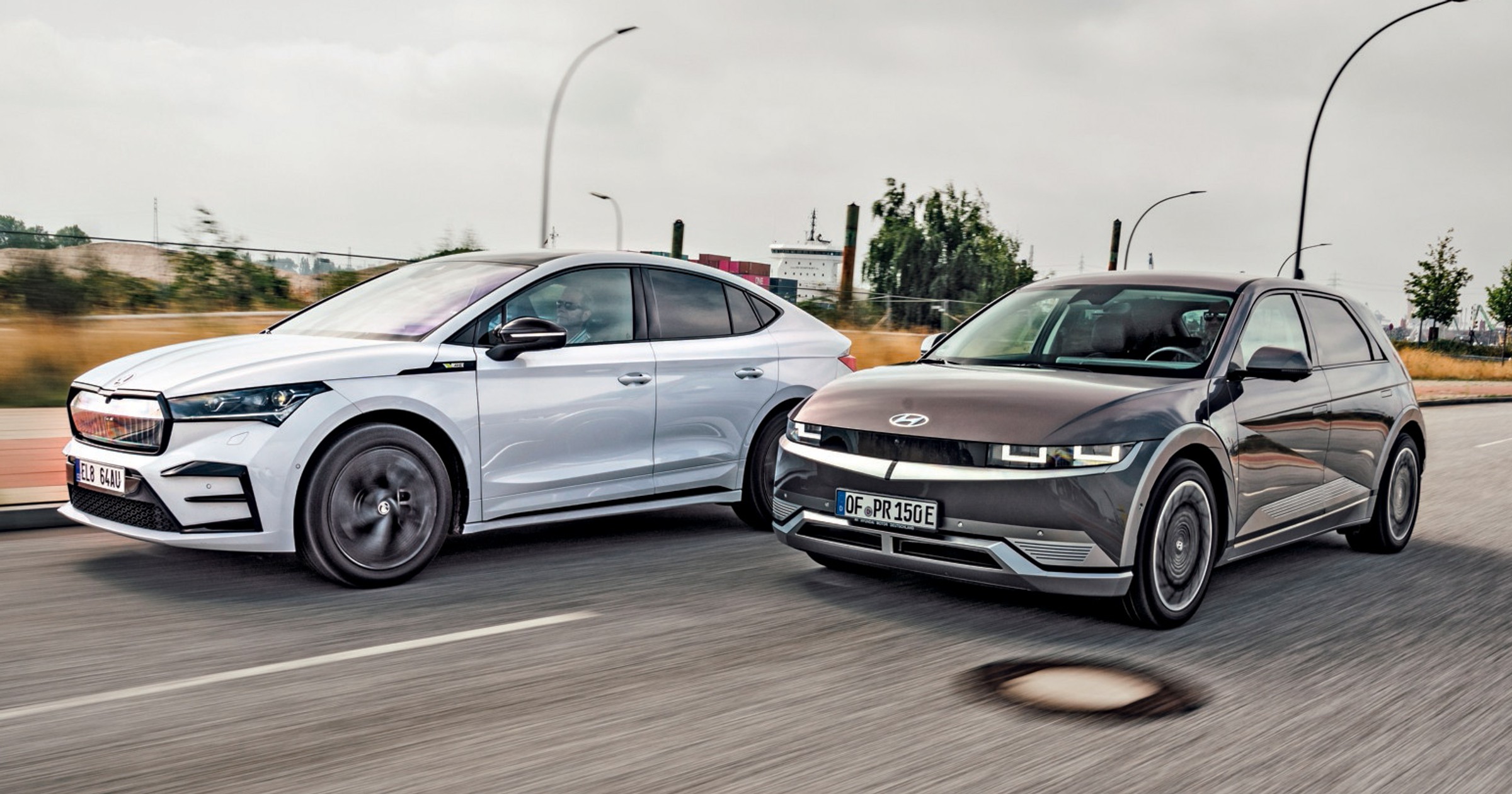 Hyundai Ioniq 5 i Skoda Enyaq Coupe 2022 - porównanie