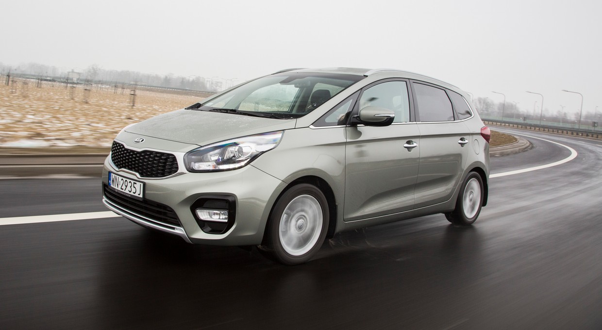 Kia Carens 1.7 CRDi aut. - funkcjonalność bez zarzutu