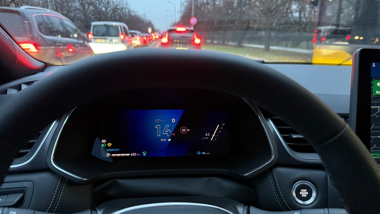 Wirtualny kokpit (wyświetlacz) Renault Symbioz