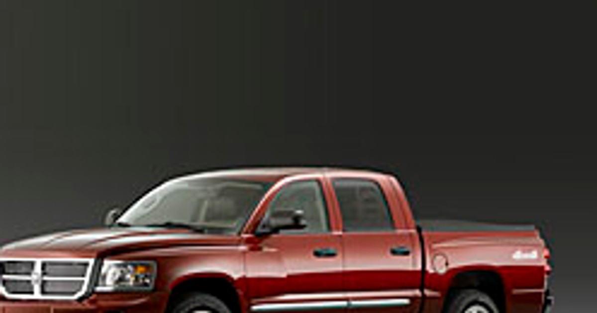 Dodge Dakota 2008: mocniejszy, praktyczniejszy, oszczędniejszy
