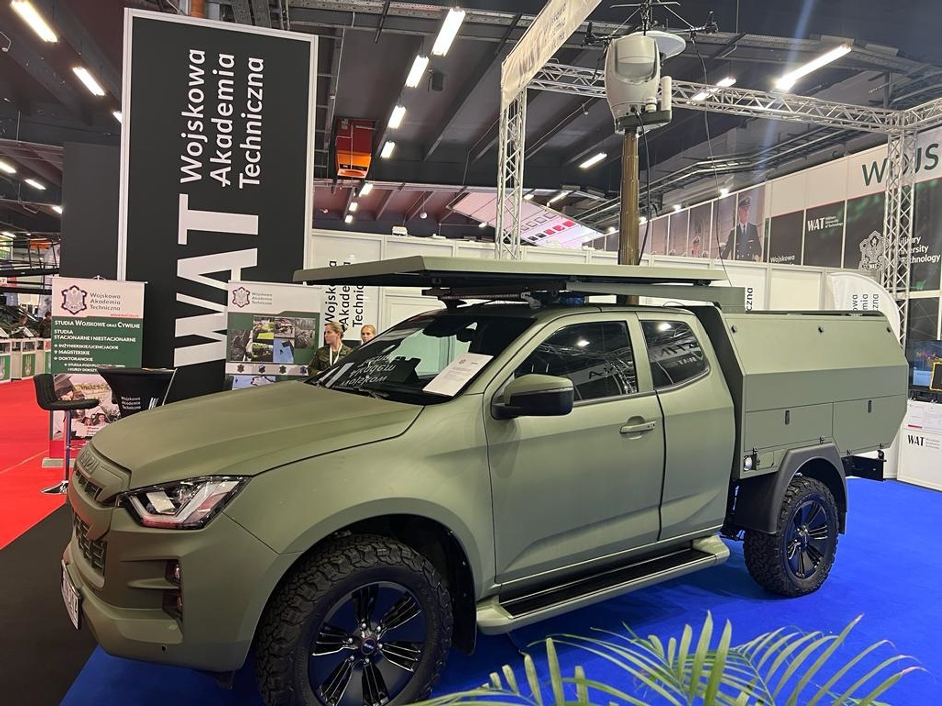 Prototypowy polski pojazd obserwacyjny na służbie w Straży Granicznej