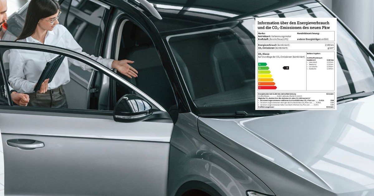 Auto jak pralka czy lodówka? W Niemczech każdy sprzedawany samochód musi mieć etykietę informującą m.in. efektywności energetycznej