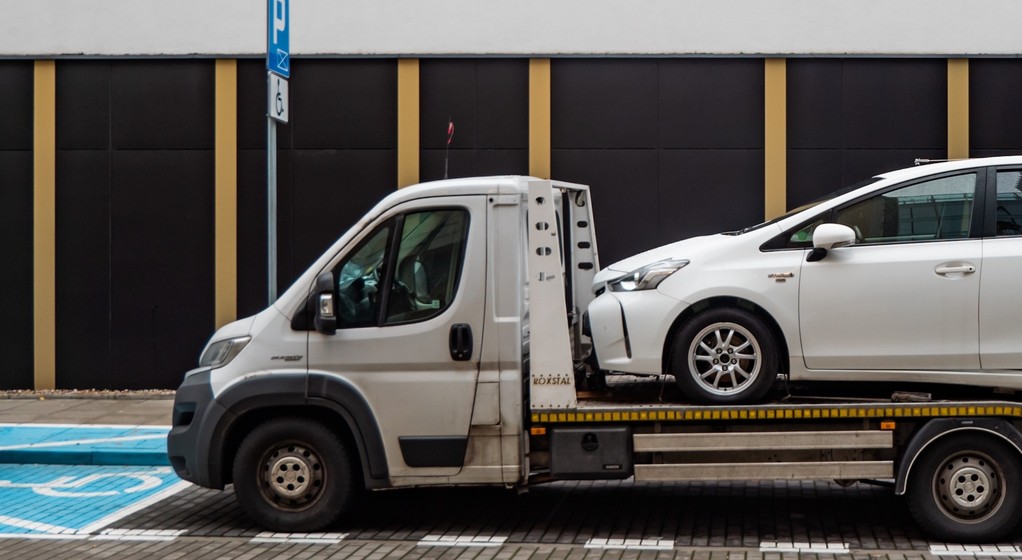 Odholowanie samochodu