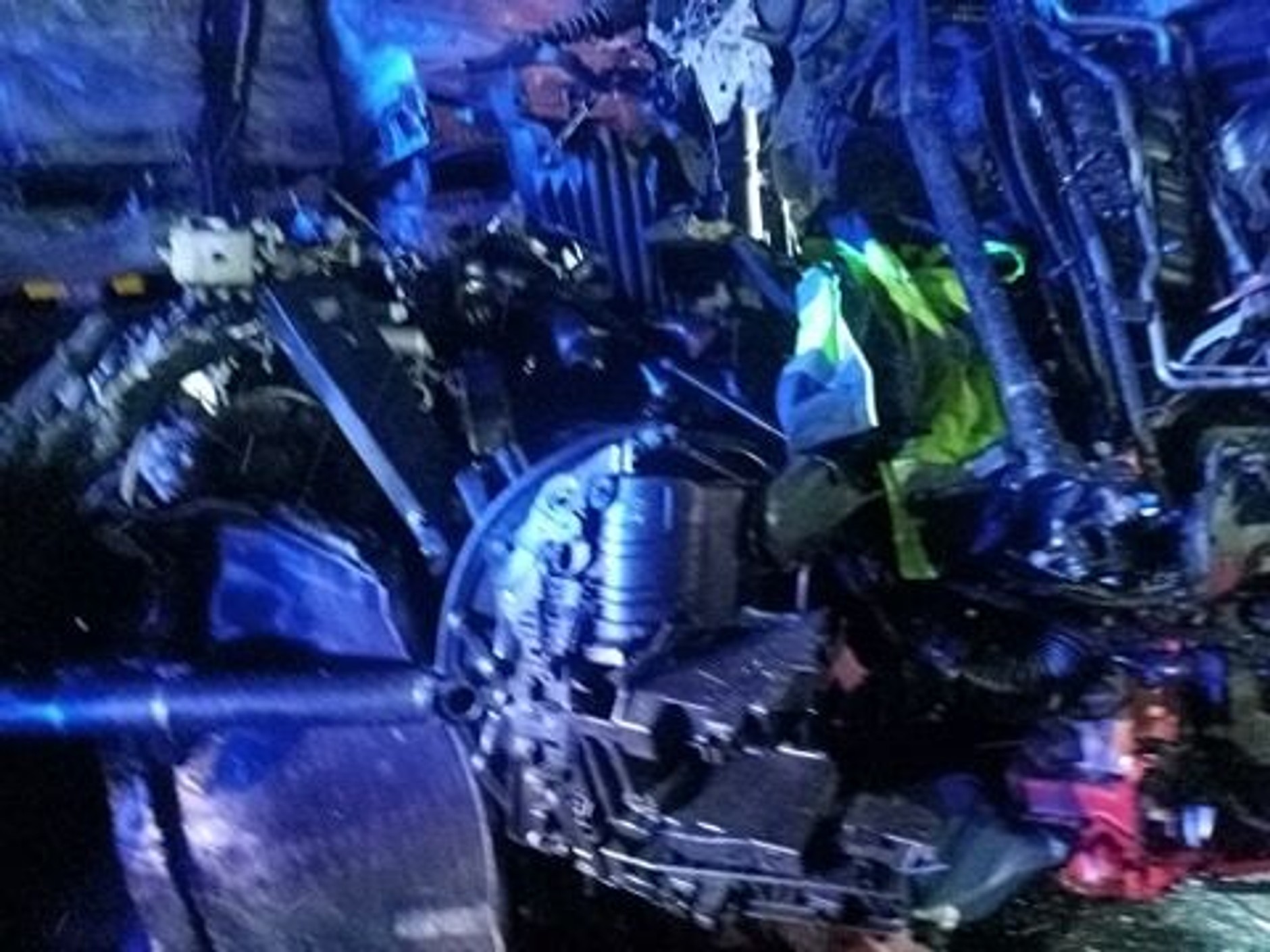 Wypadek na autostradzie A1