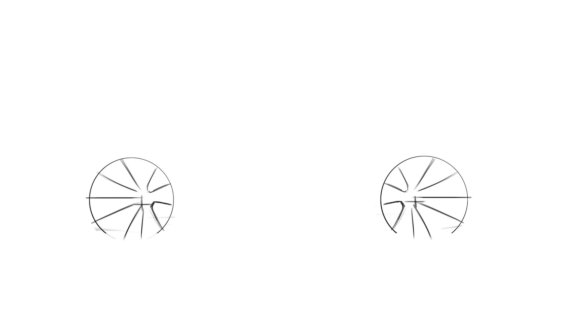 Rysowanie Porsche 911 – krok 1.