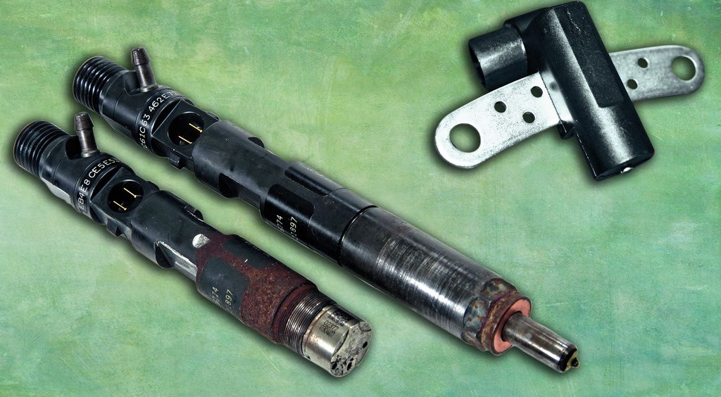 Wtryskiwacze, czujnik prędkości obrotowej