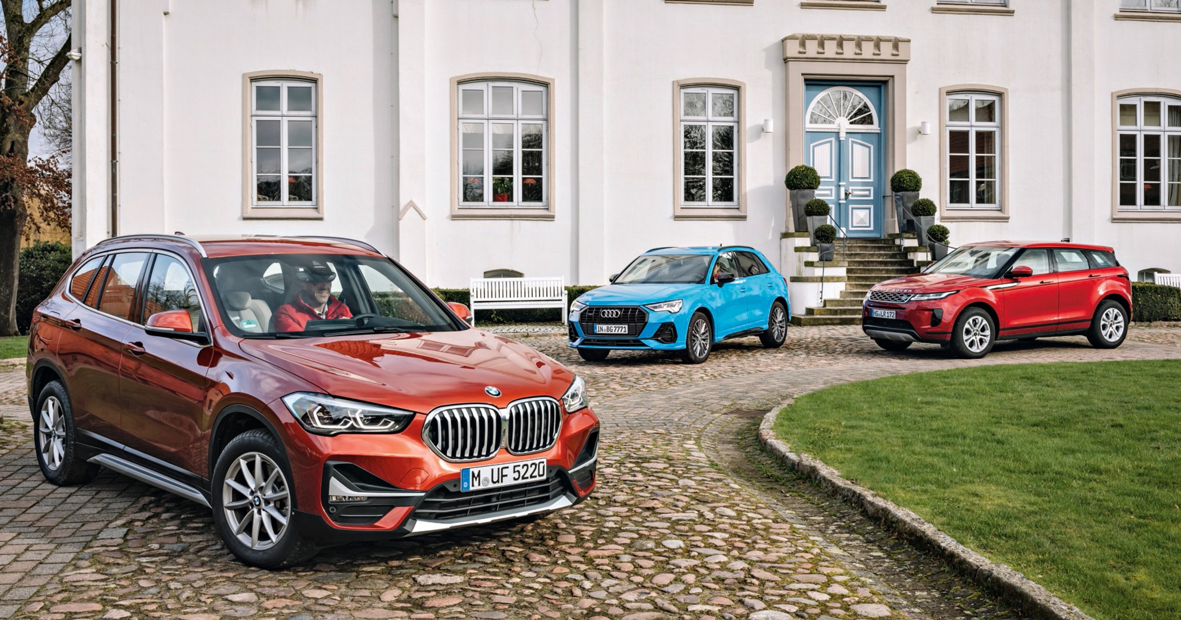 Porównanie: Audi Q3, BMW X1, Range Rover Evoque