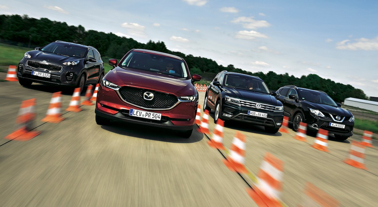 Ile jest nowego w Maździe CX-5? - Porównanie kompaktowych SUV-ów z dieslami