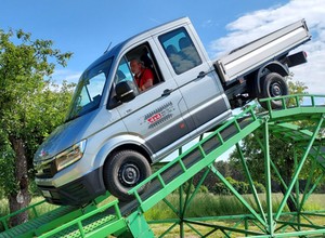 Dostawczakiem w terenie. Jeździłem MAN-em TGE 4x4
