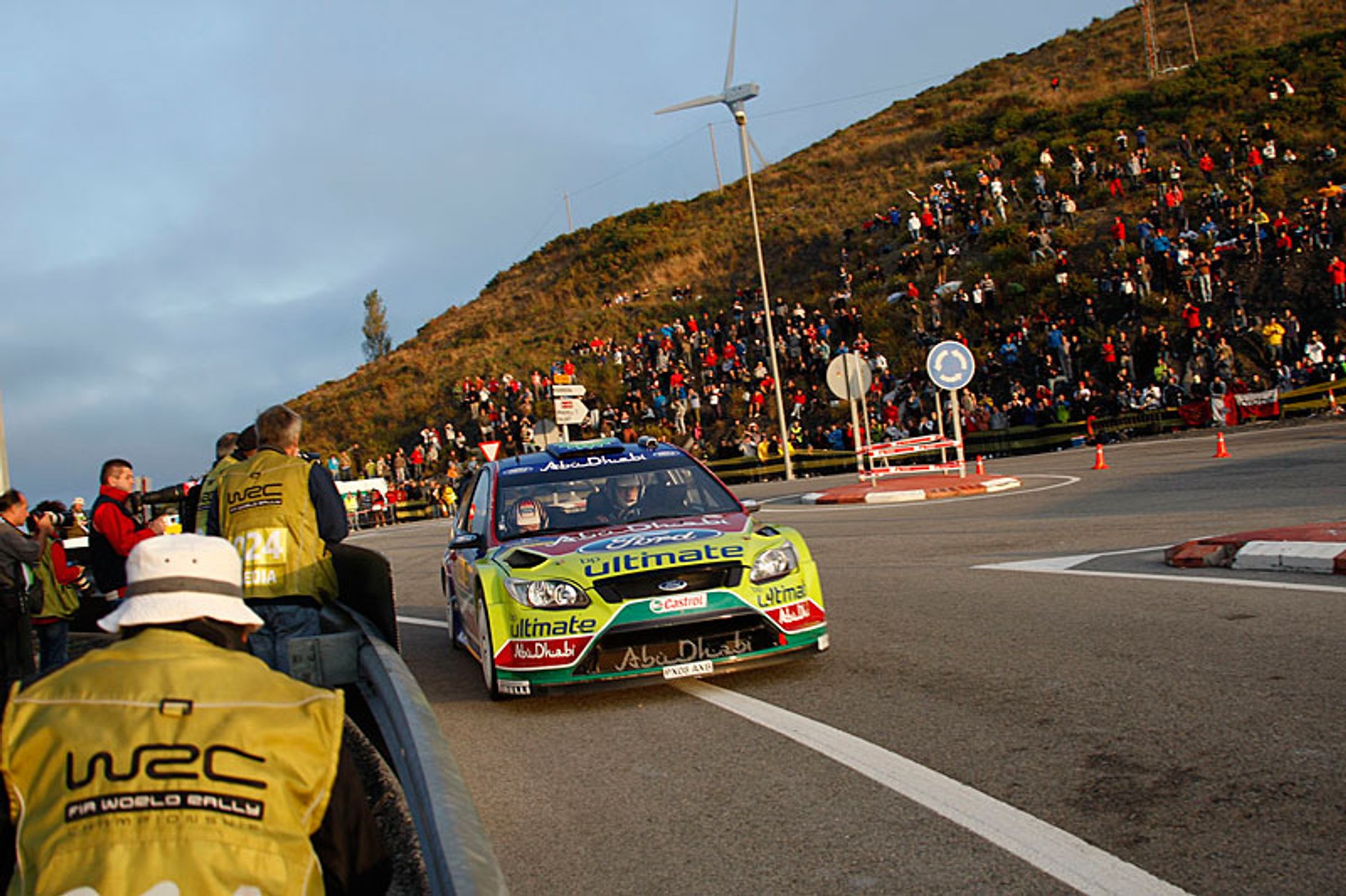 Rajd Hiszpanii 2009: Citroën mistrzem, Hirvonen wciąż liderem - fotogaleria Rallyworld©Willy Weyens