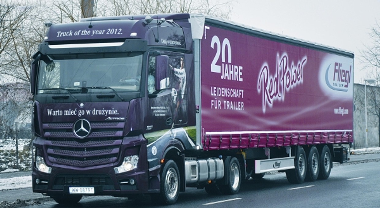 Mercedes Actros: dalekobieżna przyszłość