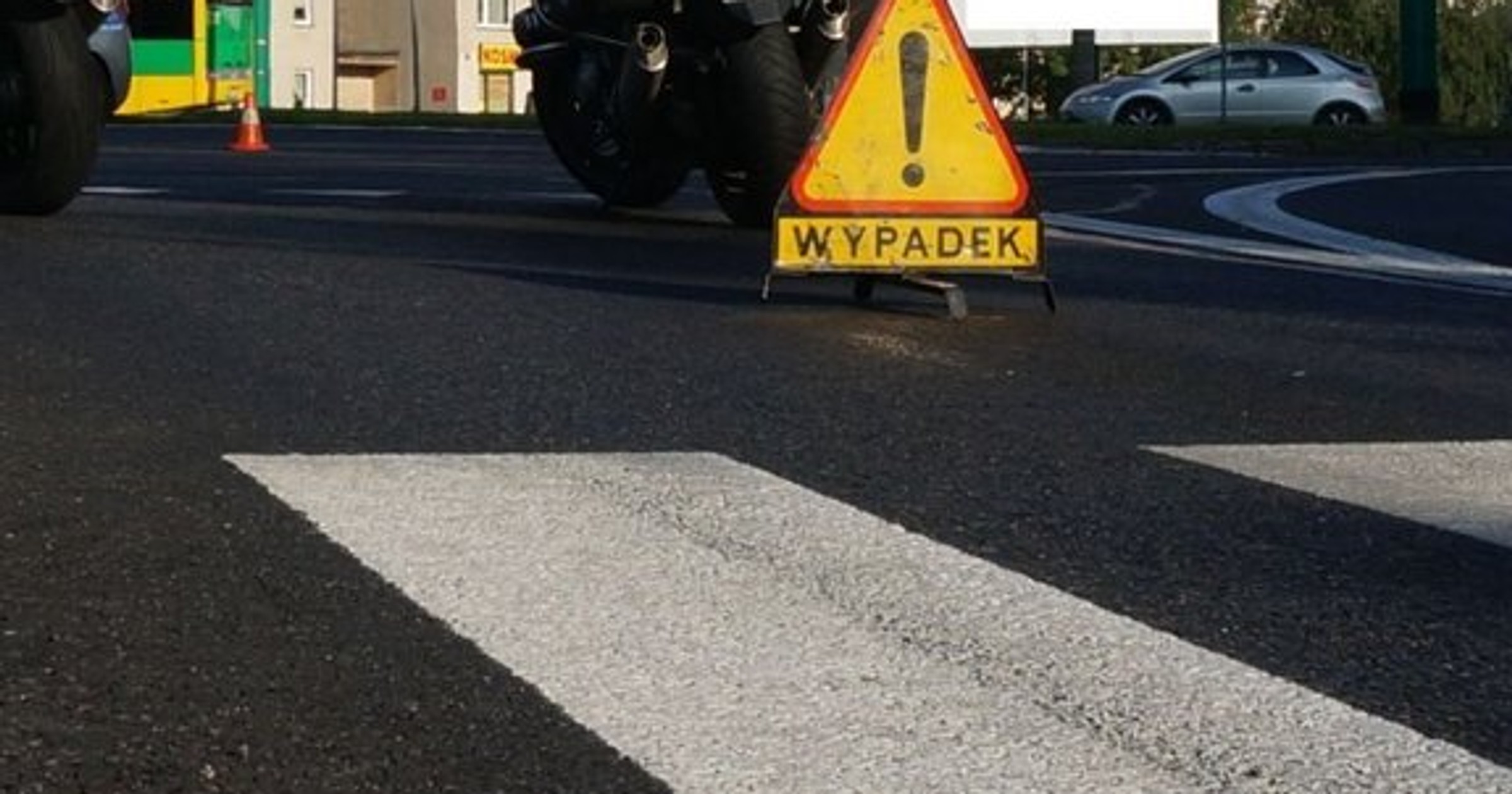 Tragedia na DW 872. 86-letniego rowerzysty nie udało się uratować