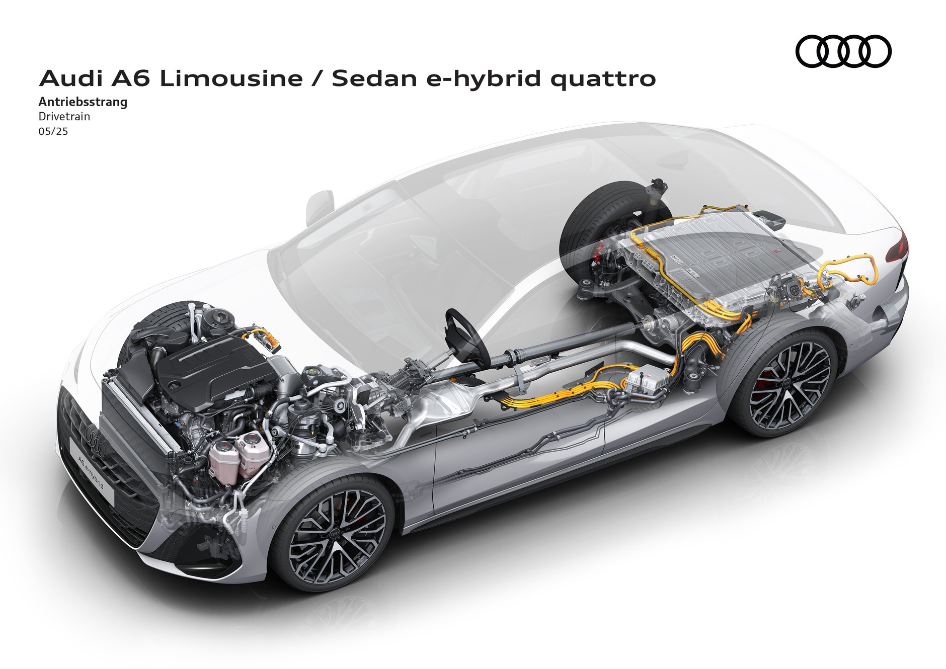 Audi A6 z napędem hybrydowym plug-in