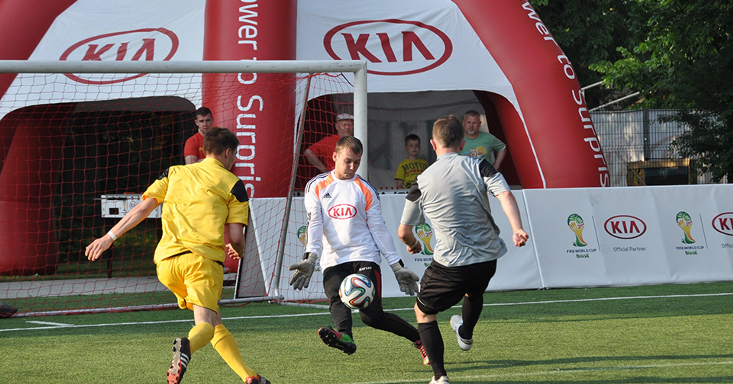 Kia Champ Into the Arena