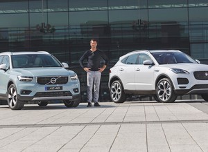 Jaguar E-Pace i Volvo XC40 - małe, ale prestiżowe