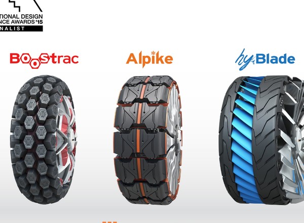 Futurystyczna koncepcja opon Hankook Tire wyróżniona
