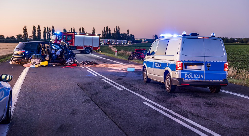 Wypadek drogowy — zdj. ilustracyjne