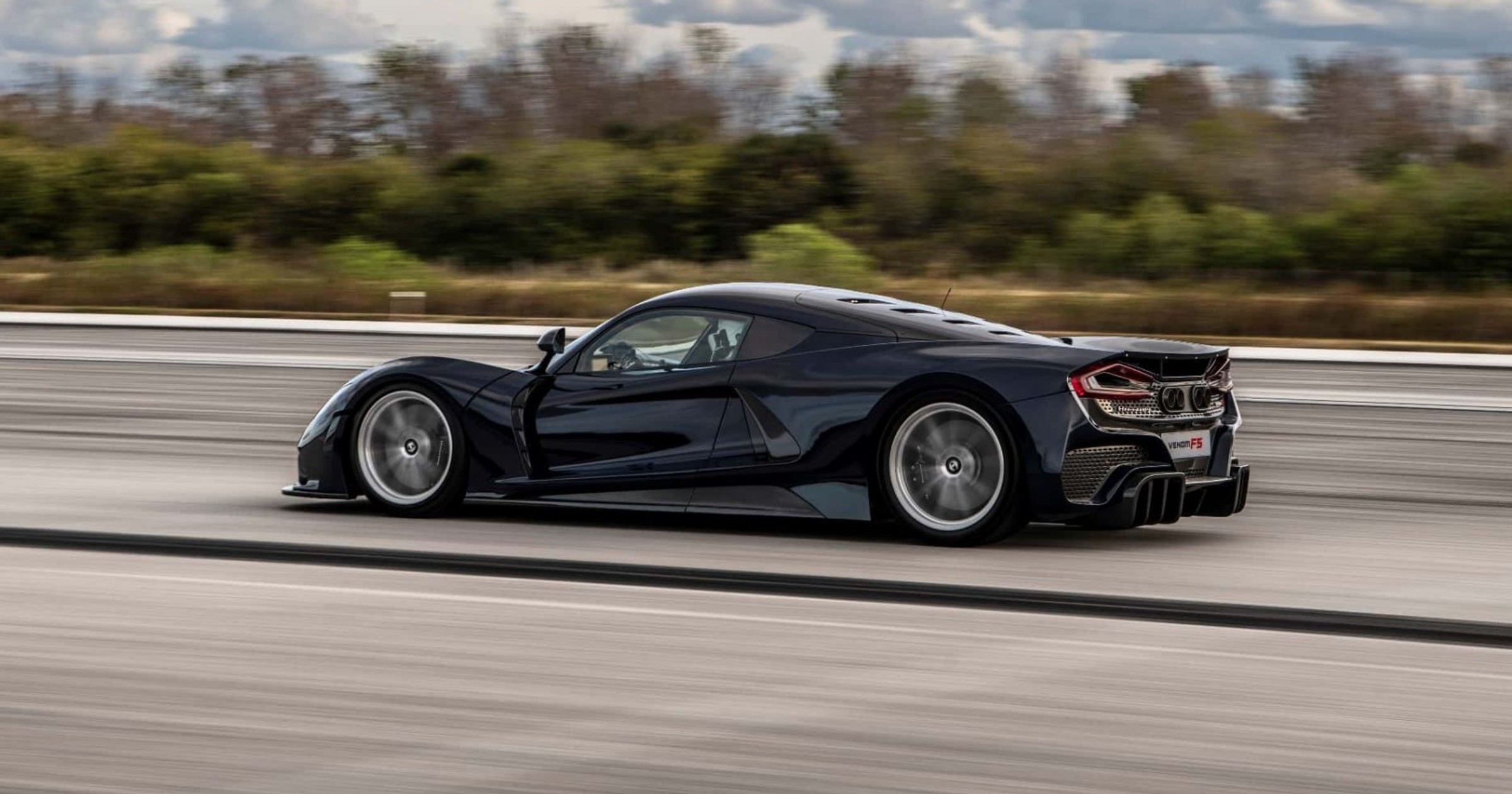 Hennessey Venom F5 test prędkości 