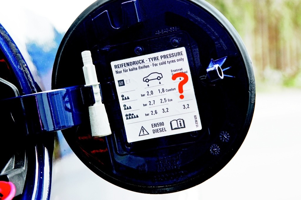 Jakie jest optymalne ciśnienie powietrza w kołach auta? To zależy od obciążenia samochodu