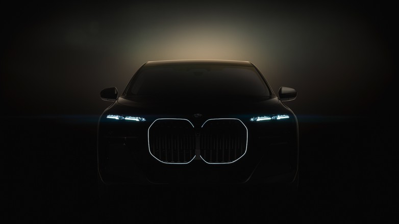 Grill nowego BMW 7